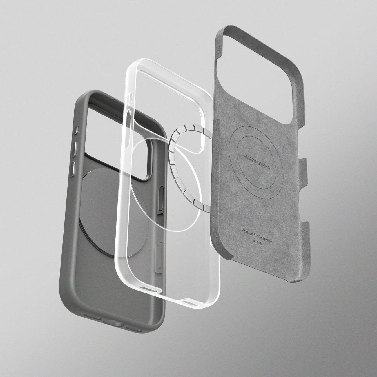 AMAZINGTHING | 18741 | CLOUDIE Magspin Drop Proof Case For IPhone 17 Pro Max 6.9