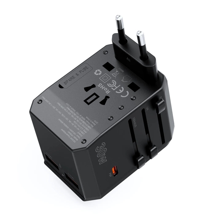 PD6041 , Chotech PD30W C+2A Travel Wall Charger , black