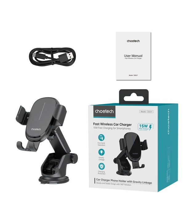 T203-F choetech 2 in 1 apple watch charger + holder