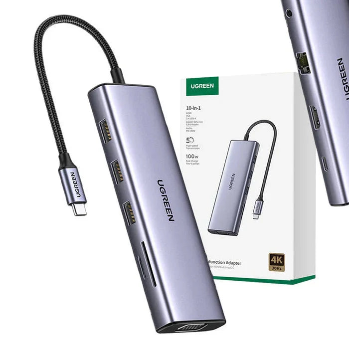 CM498 | UGREEN | USB-C Multifunction Adapter | 15601