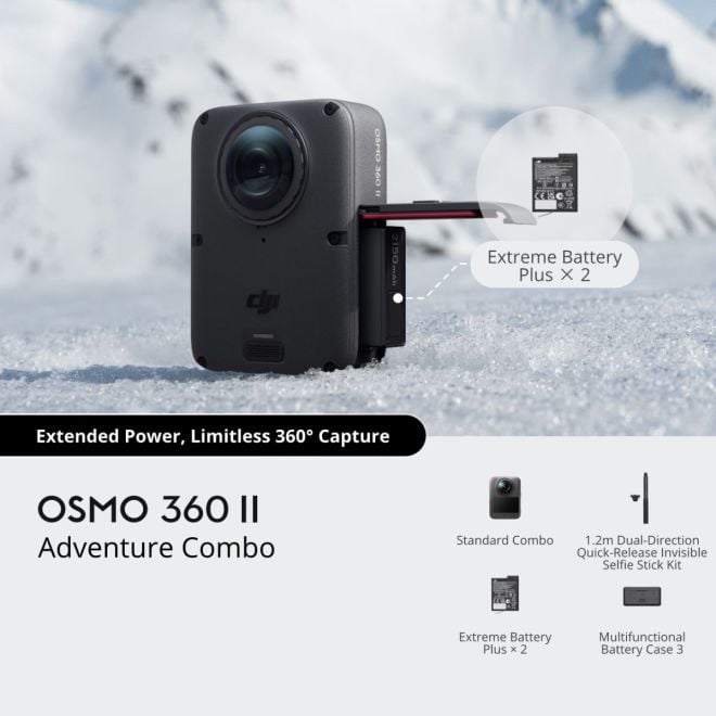 DJI Osmo 360 II Standard Combo