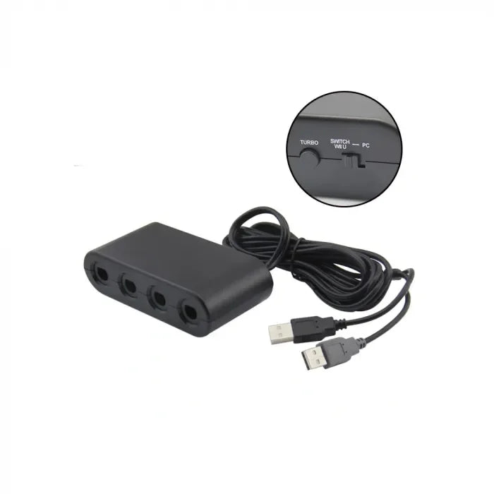 GameCube Controller Adapter for Wii U/PC/Switch/Switch2