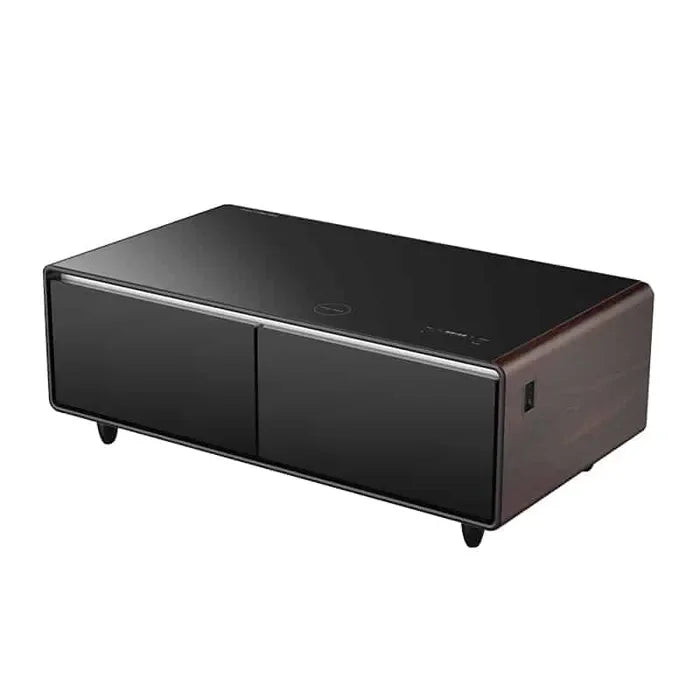 GAMVITY NEWEST LUXURY PRO VERSION SMART COFFEE TABLE 135L REFRIGERATOR (TB135) - WOODEN