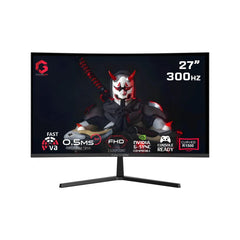 Gameon 27" FHD VA 300Hz 0.5ms Curved Gaming Monitor R1500 HDMI 2.1- Black - GulfStore.com