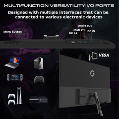 Gameon Pro Series 27" FHD IPS 180Hz 0.5ms, HDMI 2.1, Display Port 1.4 With AMD FreeSync & Nvidia G-Sync Gaming Monitor - GulfStore.com