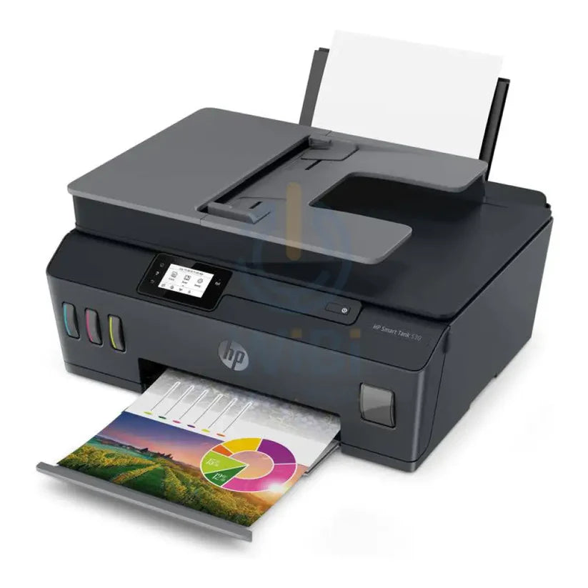 HP Smart Tank 530 Wireless AIO - 11ppm / 4800dpi / A4 / USB / Wi-Fi / Bluetooth / Color Inkjet - Printer