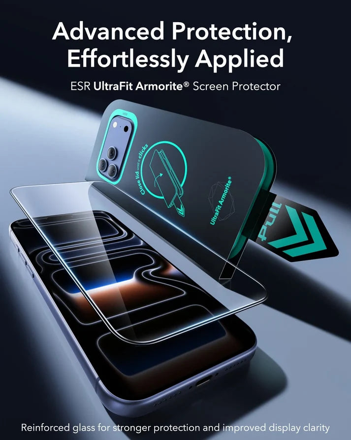 ESR Armorite (UltraFit Tray) Privacy iPhone 18 Pro Max Screen Protector