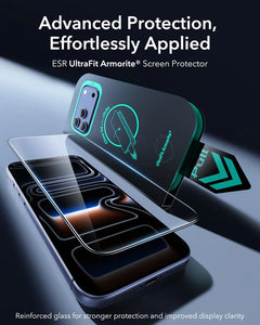 ESR Armorite (UltraFit Tray) Privacy iPhone 18 Pro Max Screen Protector| 2 Pack