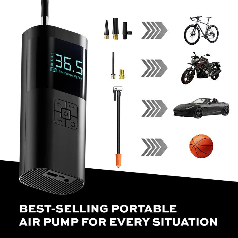 Statik | PUP-0590 | Statik TireHero Wireless Air Pump Built in Powerbank with 6000mAh