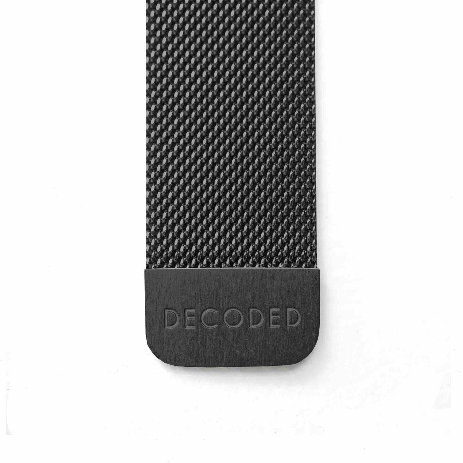 Decoded | D23AWS45MTS1BK | Decoded Apple Watch 49/45/44/42 mm Gen 1-10-SE-Ultra Milan Traction Strap