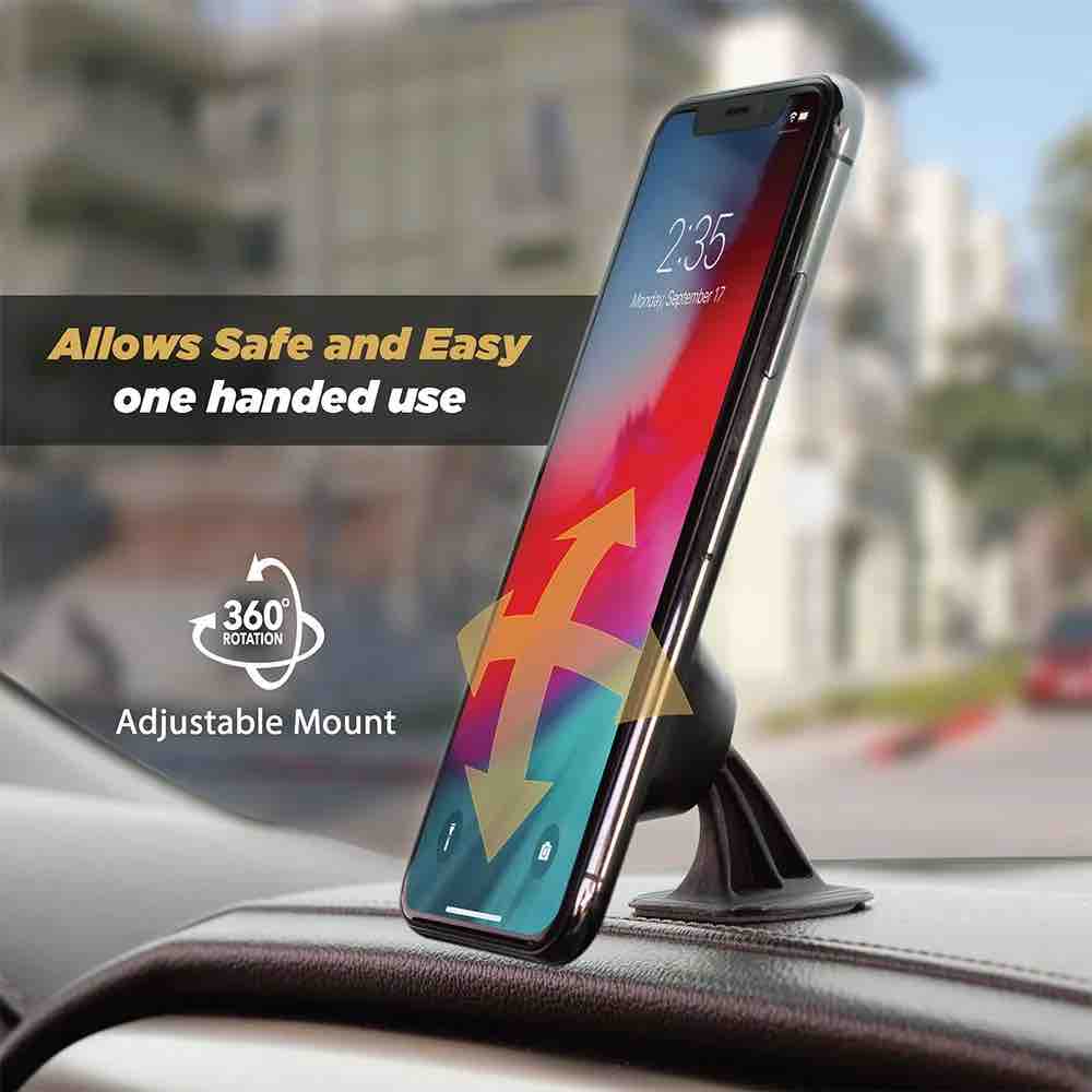 Scosche | MMDSD-RP | Scosche MagicMount Select Magnetic Dash/Dash Mini Mount Short & Long Base Included