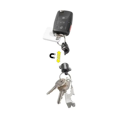 NiteIze | KR360-01-R3 | NiteIze KeyRing 360™ Magnetic Quick Connector