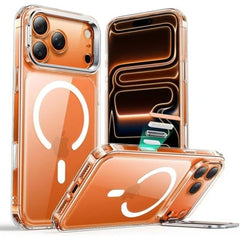 ESR iPhone 18 Pro/17 Pro Halolock Classic Hybrid | Camera Control Button| Case |Clear