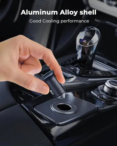 D2006 | Voltme Cazo 24 AA Car Charger 24W | Metallic Blue
