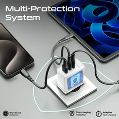 PowerPort-45.White.UK | Promate | 45W Power Delivery