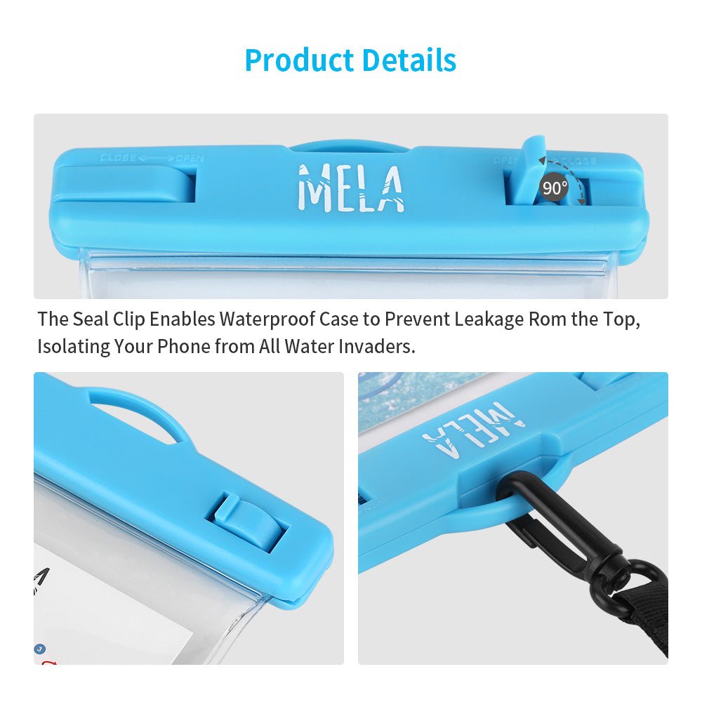 SeaWag | MELA2 | Seawag Mela Universal SmartPhone WaterProof Case | Blue