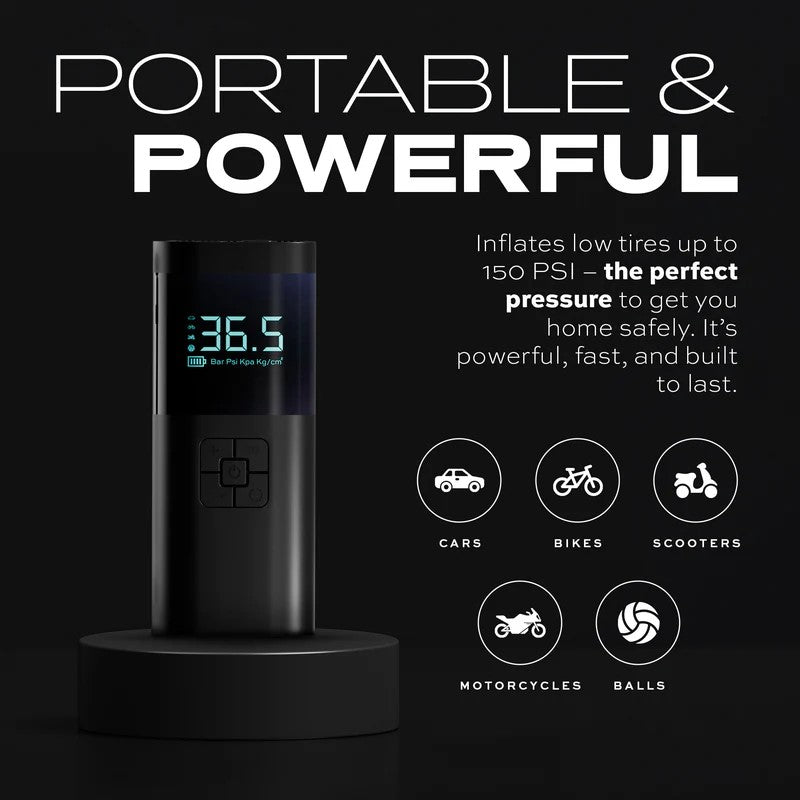 Statik | PUP-0590 | Statik TireHero Wireless Air Pump Built in Powerbank with 6000mAh