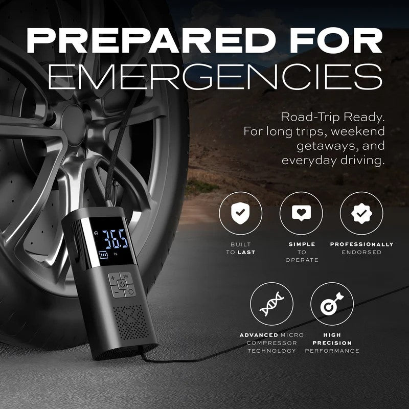 Statik | PUP-0590 | Statik TireHero Wireless Air Pump Built in Powerbank with 6000mAh