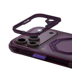 SK-2026IPP6.9-SATURN-BUR | SKINARMA Iphone 18 Pro Max 6.9" | 2026 | Saturn | Rotating Kick-Stand | Burgundy