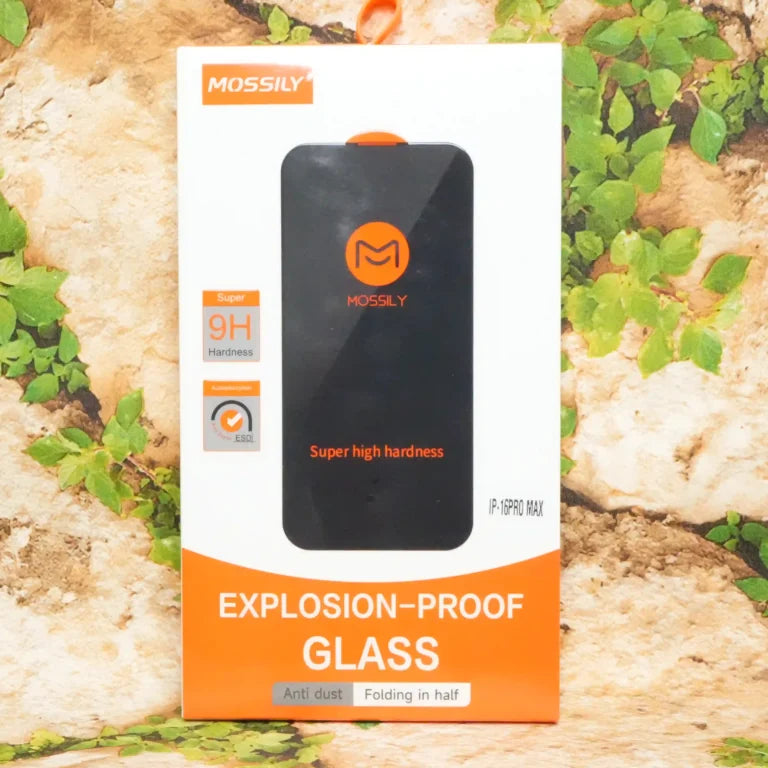 Iphone 16 Pro Max – Mossily Explosion Proof Tempered Glass - Privacy