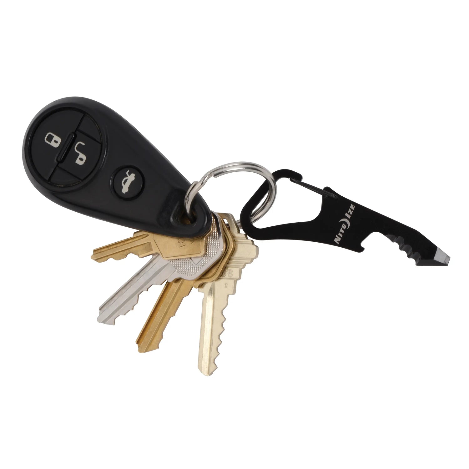 NiteIze | KMTCK-01-R3 | NiteIze DoohicKey® ClipKey™ Key Tool | Black