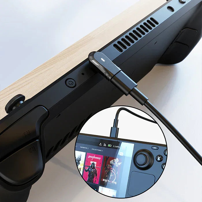 SYNTECH 90-DEGREE USB-C ADAPTER FOR STEAM DECK