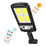 JING XIN Solar LED Outdoor Panel Light with Motion Sensor for Facades & Walls – JX-616E