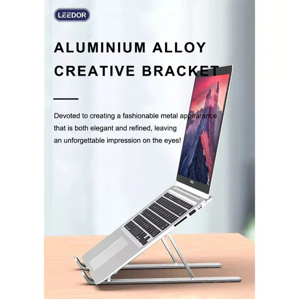 LD-N3 , LEEDOR COMPUTER STAND ALUMINUM ALLOY , SILVER