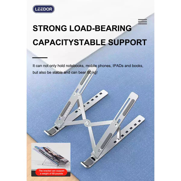 LD-N3 , LEEDOR COMPUTER STAND ALUMINUM ALLOY , SILVER