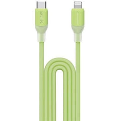 DL53G1-LinkUSB-C To Lightning (1.2m / Support 35W)Charging + Data Cable (TPE + Silicon) Green