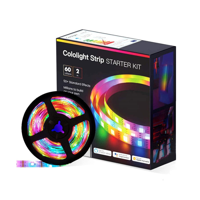 LifeSmart Cololight Strip Smart LED 2m*60LED/m Lightstrip, RGB Music Sync IP65 Weatherproof Works with Apple HomeKit Alexa