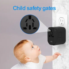 Brave Travel 3 Port + AC Travel Adapter BTC-33 - GulfStore.com