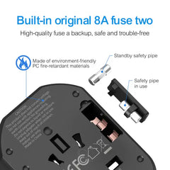 Brave Travel 3 Port + AC Travel Adapter BTC-33 - GulfStore.com