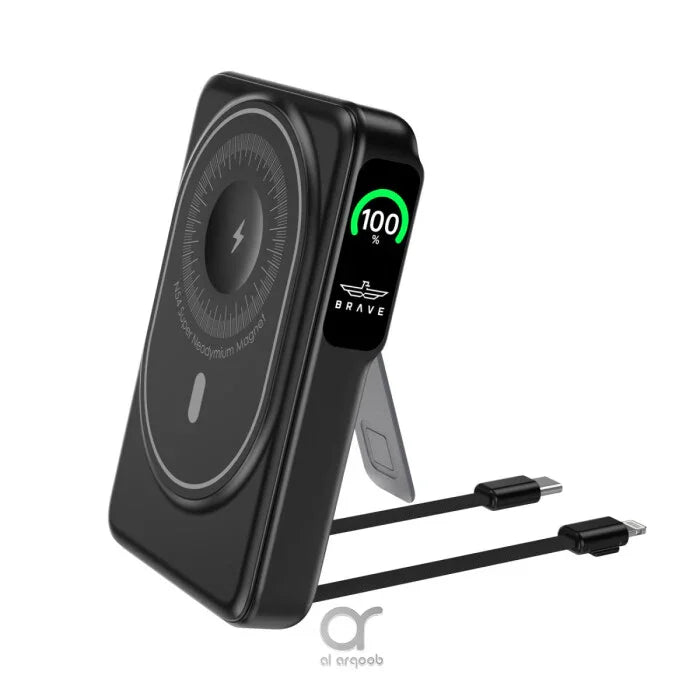BP-24 , BRAVE 6 In 1 Wireless Power Bank 10000mAh