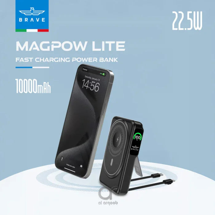 BP-24 , BRAVE 6 In 1 Wireless Power Bank 10000mAh