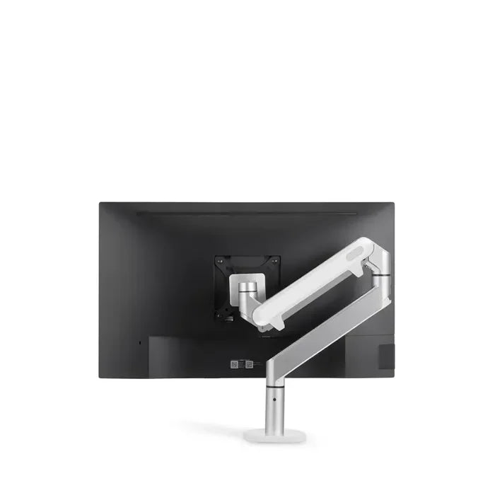 Monitor Holder Desk Stand, Height Adjustable Aluminum Single Arm Gas Spring Tv Mount Fits Up To 32