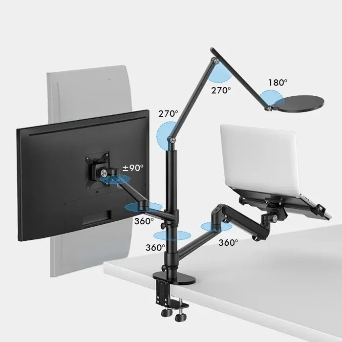 Monitor & Laptop Stand Arm With Lamp (Ol-3lt)