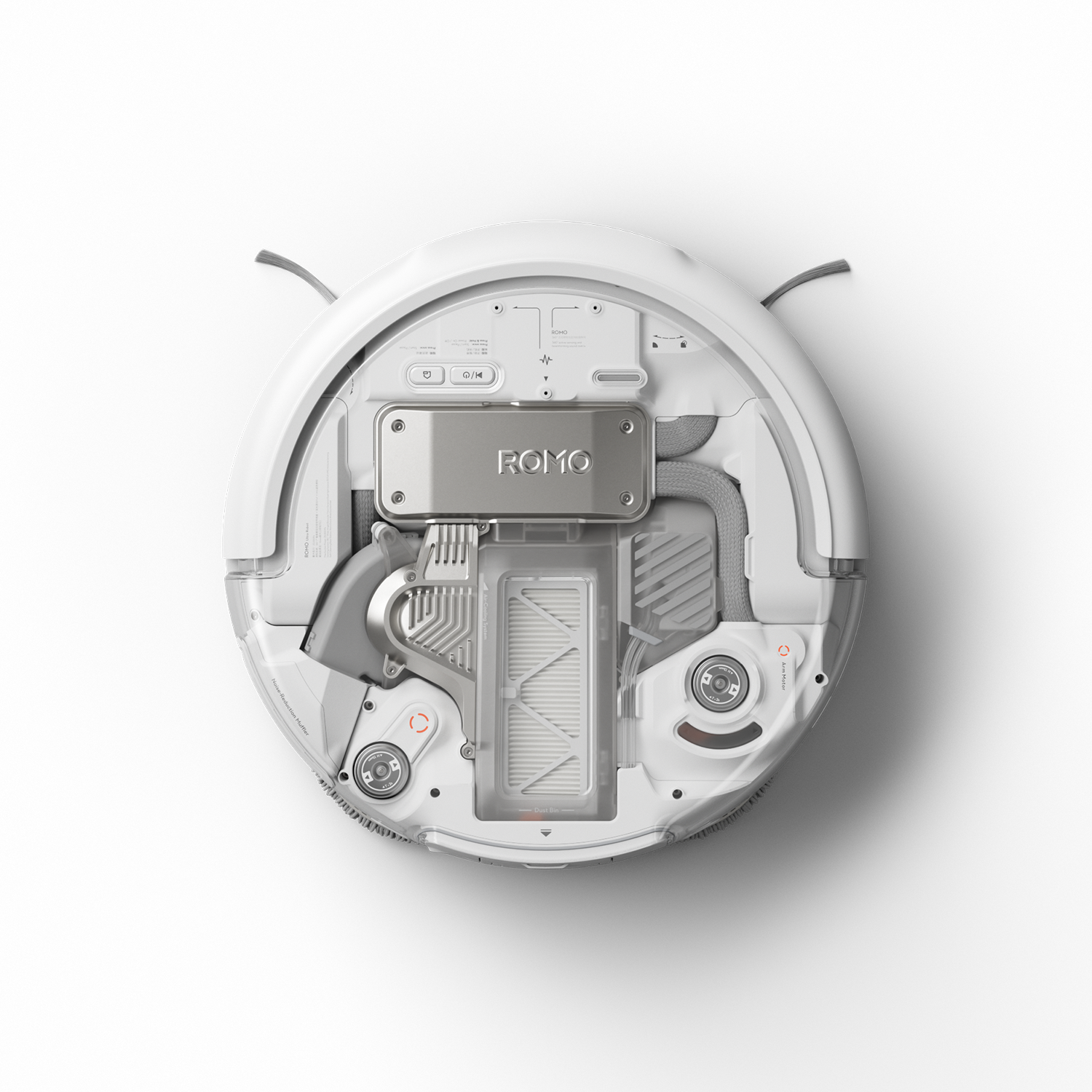 DJI ROMO P Robotic Vacuum Cleaner (Water Tank Version)
