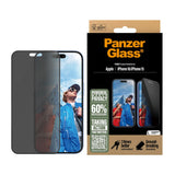 9000300480 | واقي شاشة PanzerGlass® للخصوصية، آيفون 16 | 15 | مقاس عريض للغاية مع EasyAligner