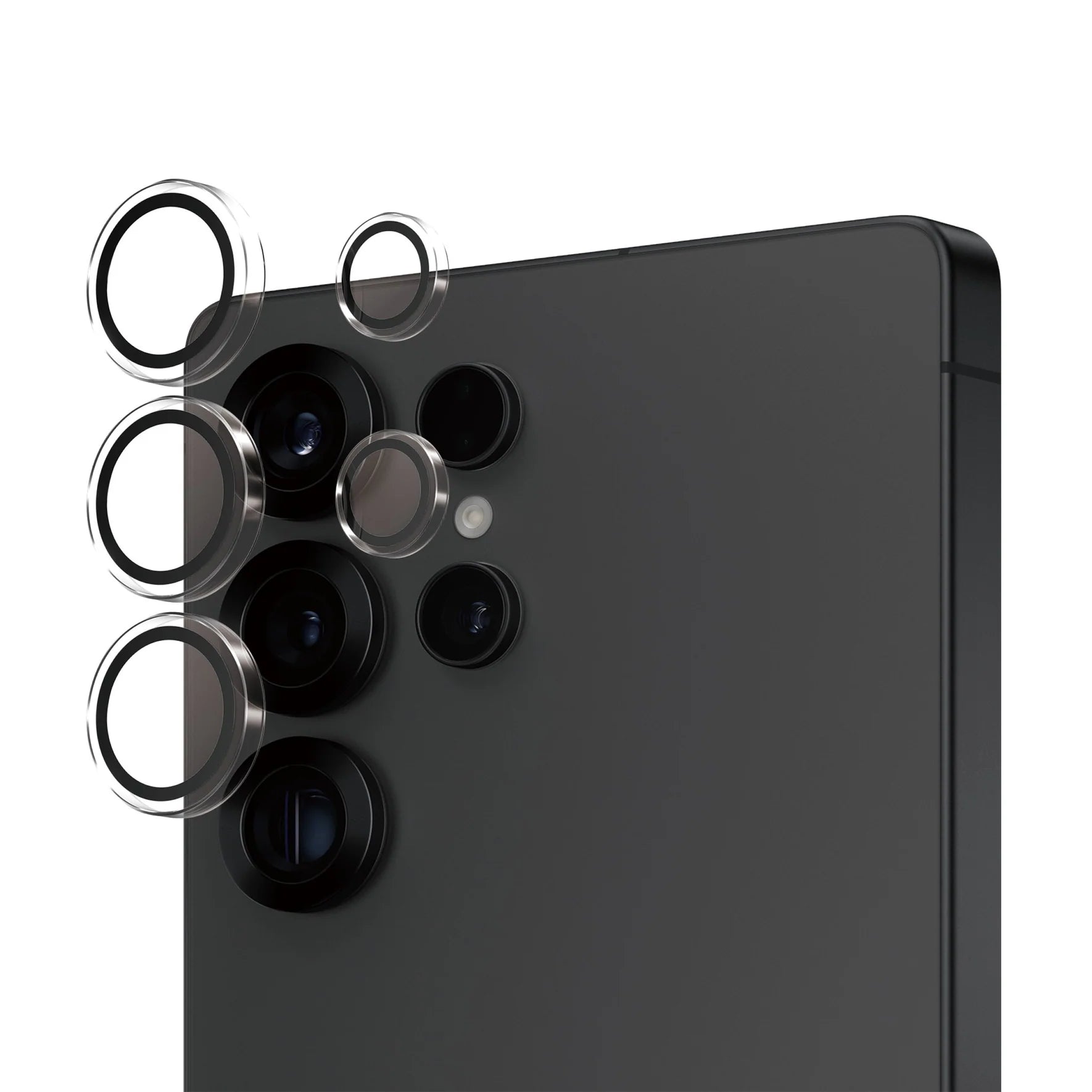 PanzerGlass® Hoops® Transparent Camera Lens Protector Samsung Galaxy S25 Ultra