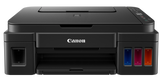 Canon PIXMA G3410 Megatank Inkjet Printer, 1.2" LCD Display, Up to 8.8 / 5.0 IPM Print Speed, CIS Flatbed Photo & Document Scanner, 2 FINE Cartridges Print Technology, Black | G3410