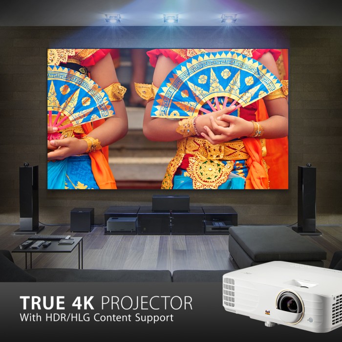 Viewsonic 4,000 ANSI Lumens 4K Home Projector