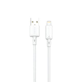 كابل باوا لايت ٣ أمبير USB-A إلى Lightning للشحن السريع PVC بطول ١٫٢ متر PW122 | أبيض