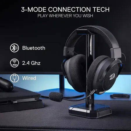 سماعة الألعاب اللاسلكية Redragon ARROW PRO H858 ثلاثية الأوضاع 