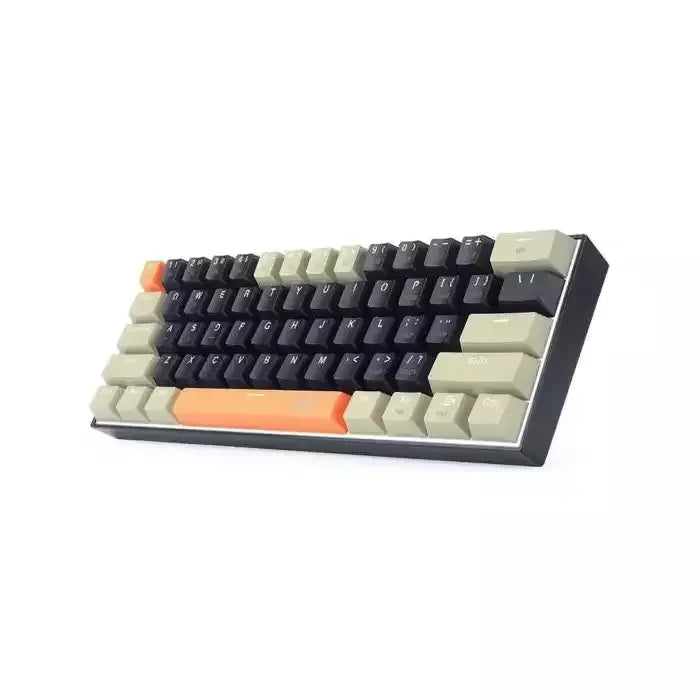 Redragon Lakshmi 60% Mechanical Gaming Keyboard - Orange-black-grey