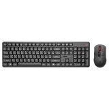 ProCombo-15.EN/AR | Promate | Wireless Desktop Silent Keyboard & Mouse Combo | AR/US Layout | Black