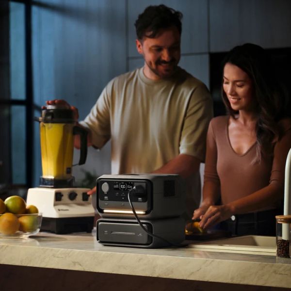 EcoFlow RIVER 3 Max Portable Power Station with EB300 Battery