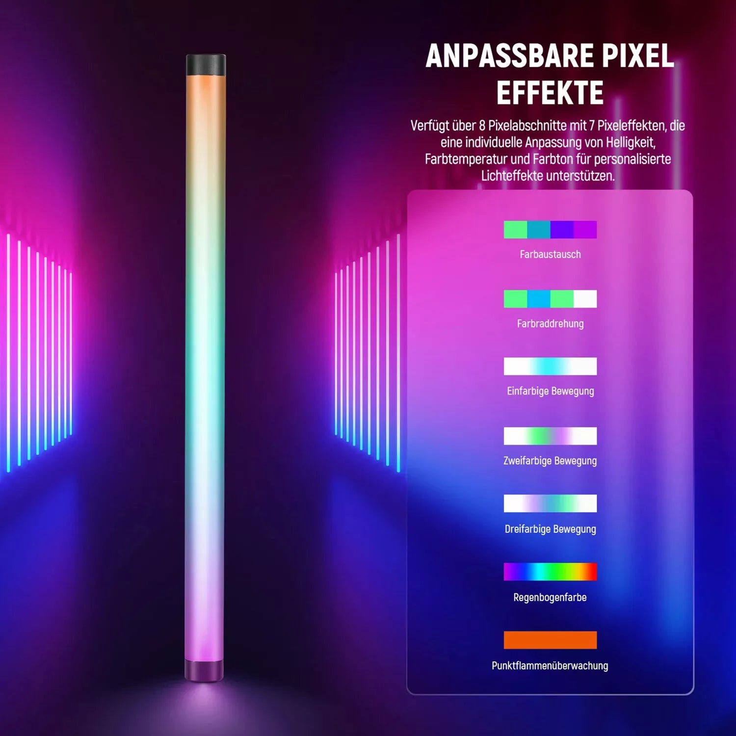 Neewer TL60 LED RGB TUBE LIGHT(EU)