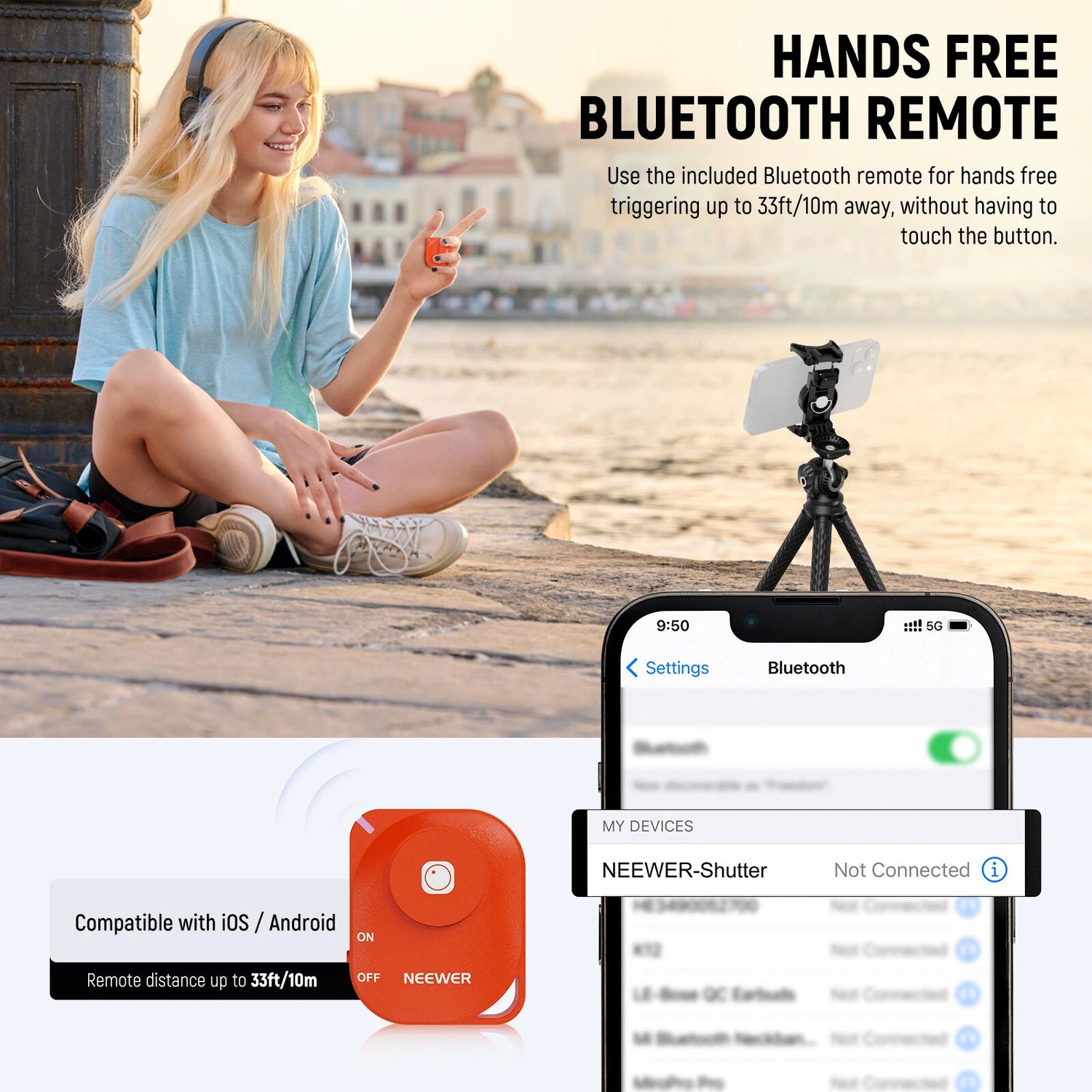 Neewer TP34 FLEXIBLE CAMERA TRIPOD