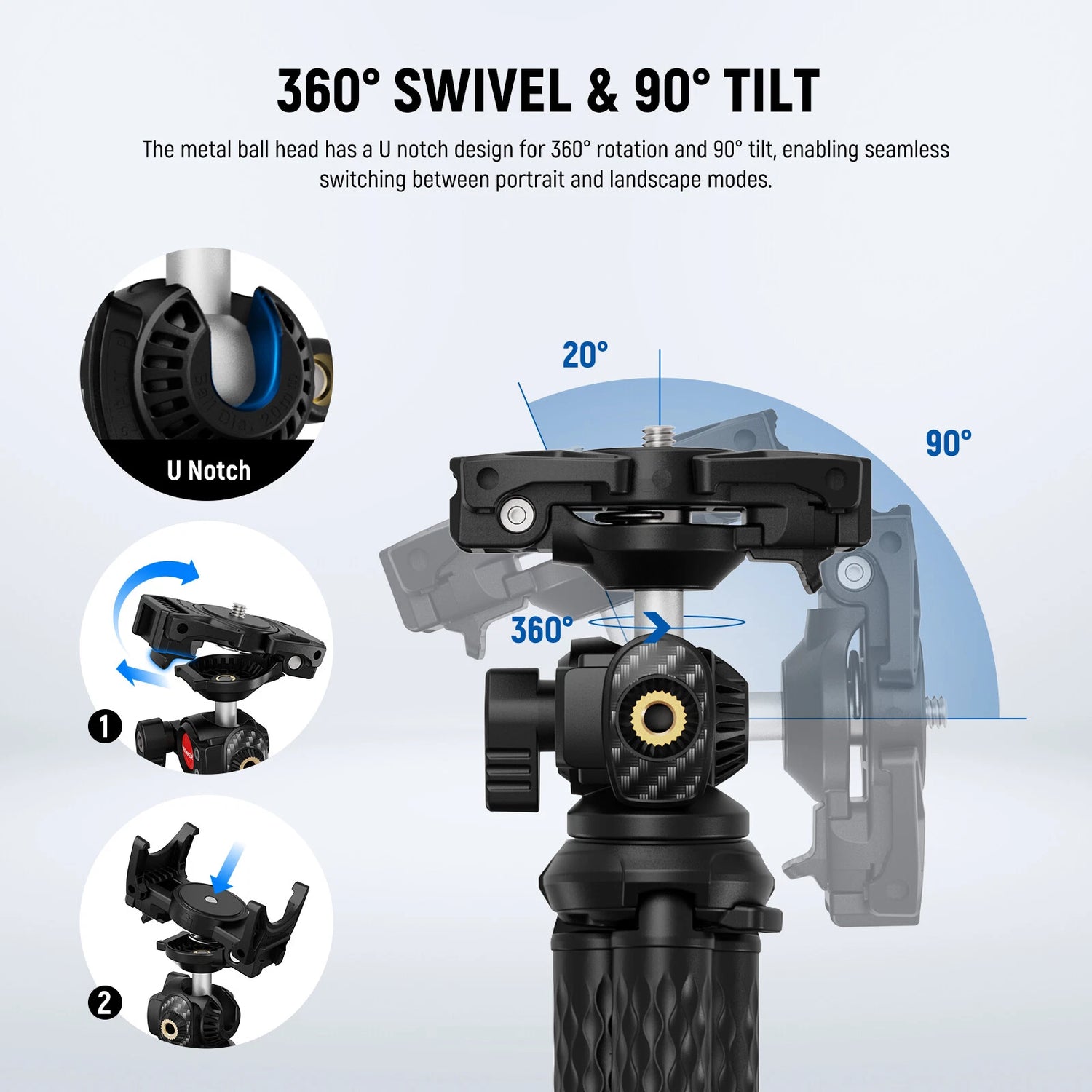 Neewer TP34 FLEXIBLE CAMERA TRIPOD